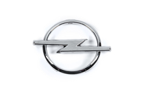 Opel Combo 2002–2012 Emblema delantero Opel 9196806 (con clips, 95 mm) foto 1