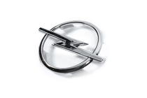 Opel Combo 2002–2012 Emblema delantero Opel 9196806 (con clips, 95 mm) foto 2