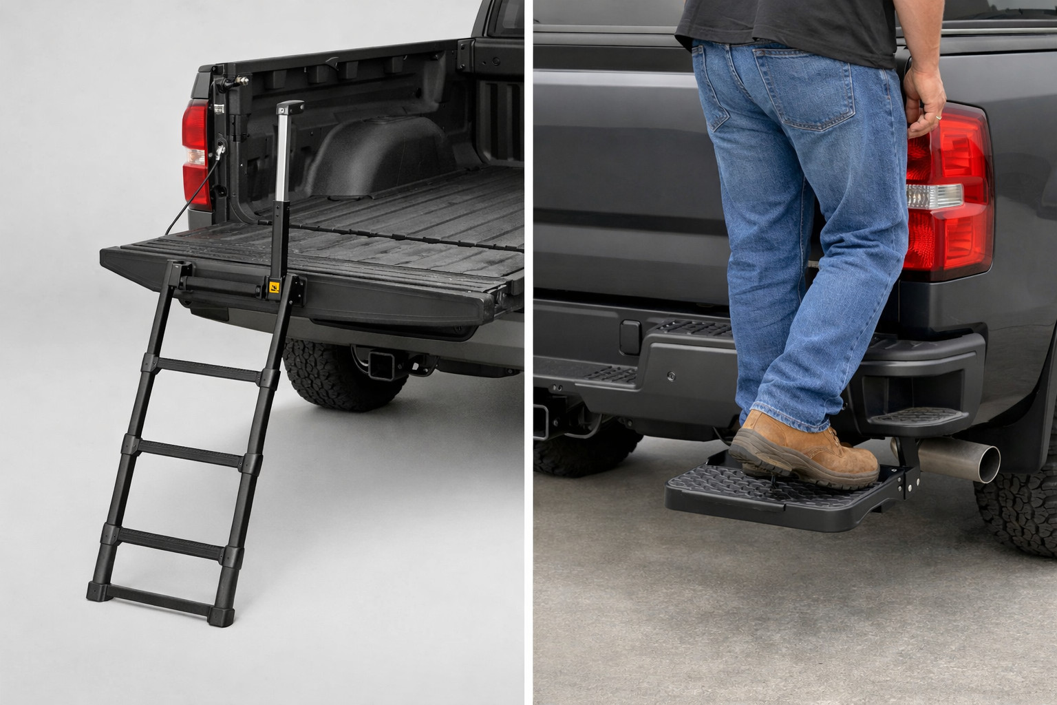 Escalera para pickup o escalón trasero: ¿qué facilita más el acceso a la caja?