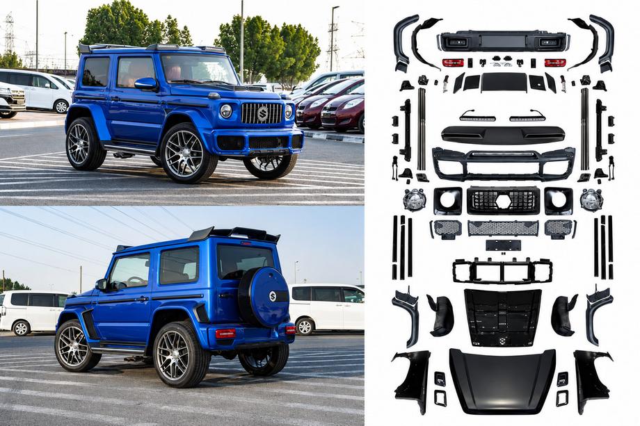 Suzuki Jimny 2018- Kit de carrocería G-class-design BRB Vehículo de 3 puertas Foto 1