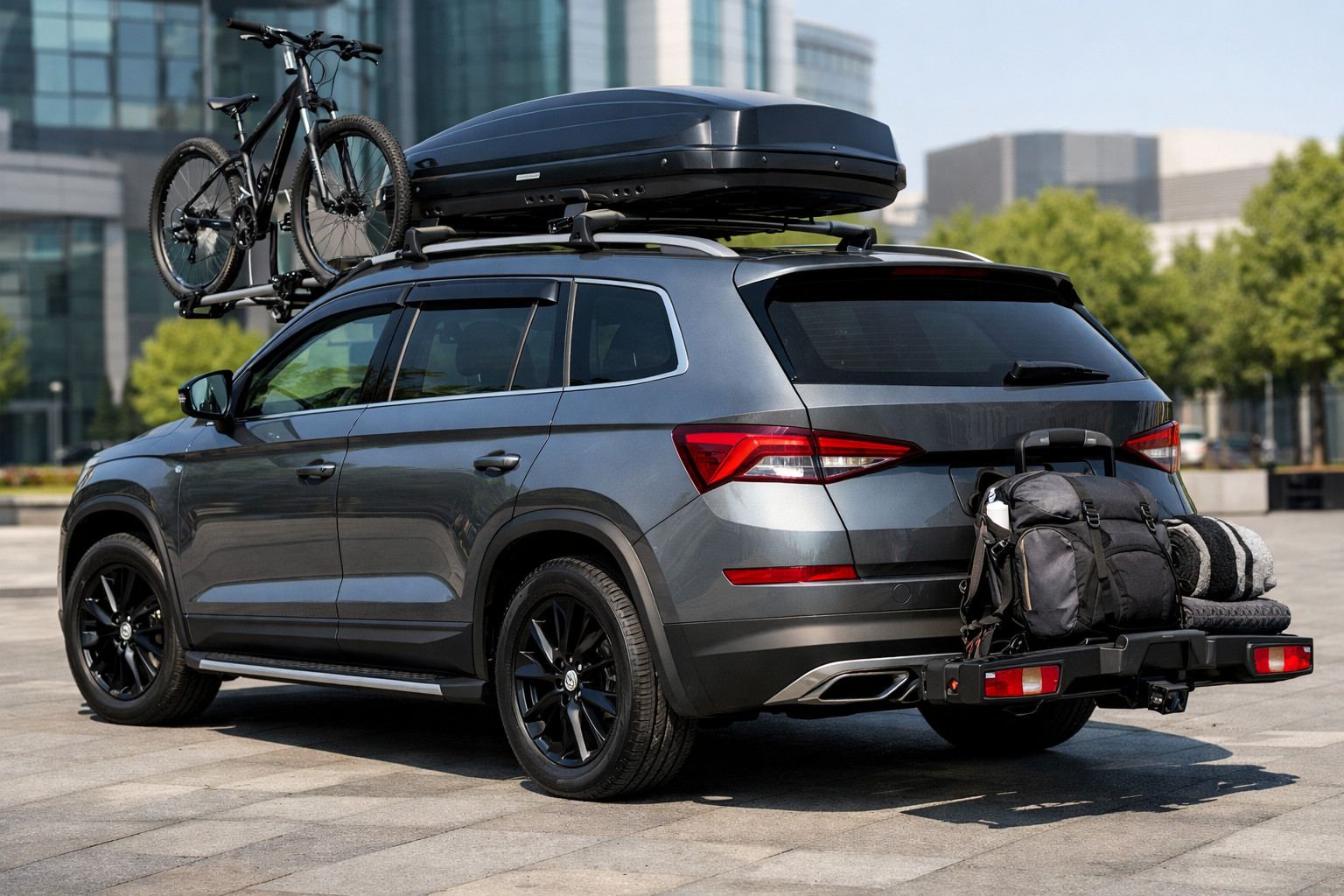 Upgrade inicial del Skoda Kodiaq 2023 para ciudad y viajes en familia
