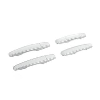 Cubiertas para manetas de puerta (4 uds., grises) foto 3