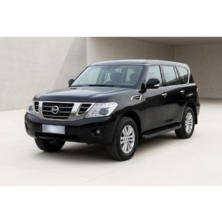 Estribos Laterales Tayga Black (2 uds., Aluminio) Nissan Armada 2016-2024 foto 1