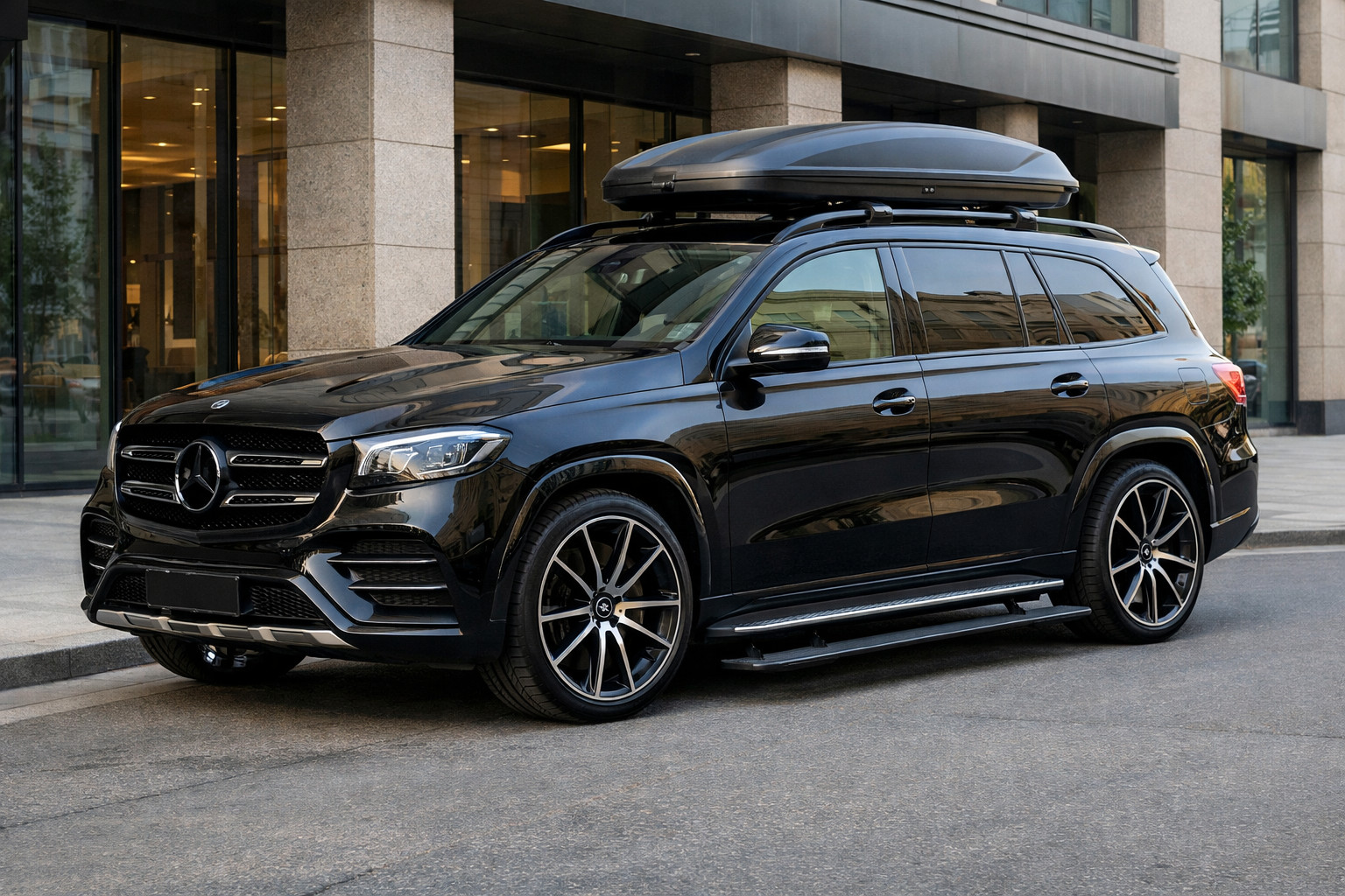 Actualización inicial del Mercedes GLS X167 para ciudad y acceso cómodo