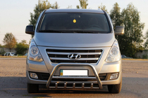 Hyundai H300, H1, Starex 2008-2020 Defensa Delantera WT003-2 (Acero Inoxidable) foto 4