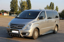 Hyundai H300, H1, Starex 2008-2020 Defensa Delantera WT003-2 (Acero Inoxidable) foto 5