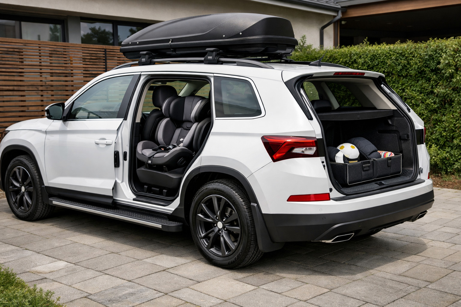 Qué montar en Skoda Kodiaq 2016-2023 para umbrales limpios y uso familiar diario