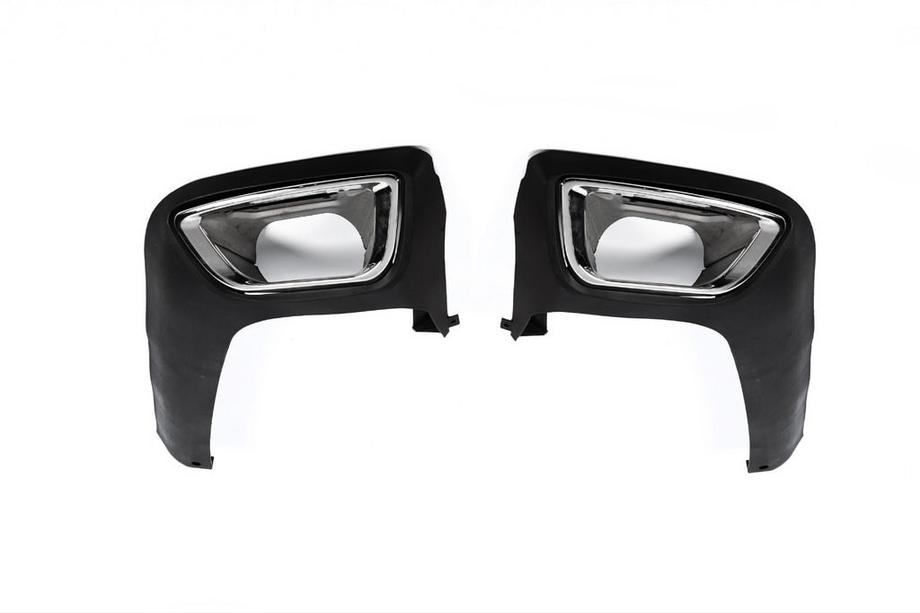 Range Rover IV L405 2013-2021 Inserciones para paragolpes trasero SVA con colas de escape (2018-2021) Foto 1
