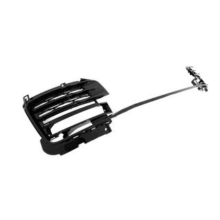 Kit de lip spoiler para paragolpes delantero SVA Black (2018-2021, 3 piezas) Range Rover IV L405 2013-2021 foto 3
