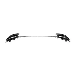 Kit de lip spoiler para paragolpes delantero SVA Black (2018-2021, 3 piezas) Range Rover IV L405 2013-2021 foto 4