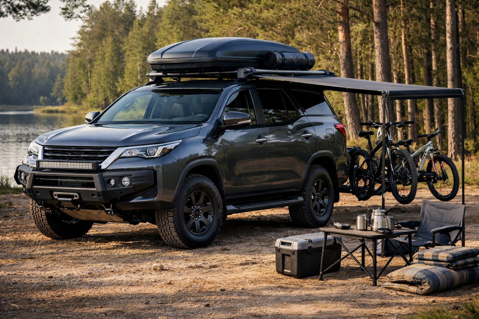 Qué montar en Toyota Fortuner tras la compra: familia y campo