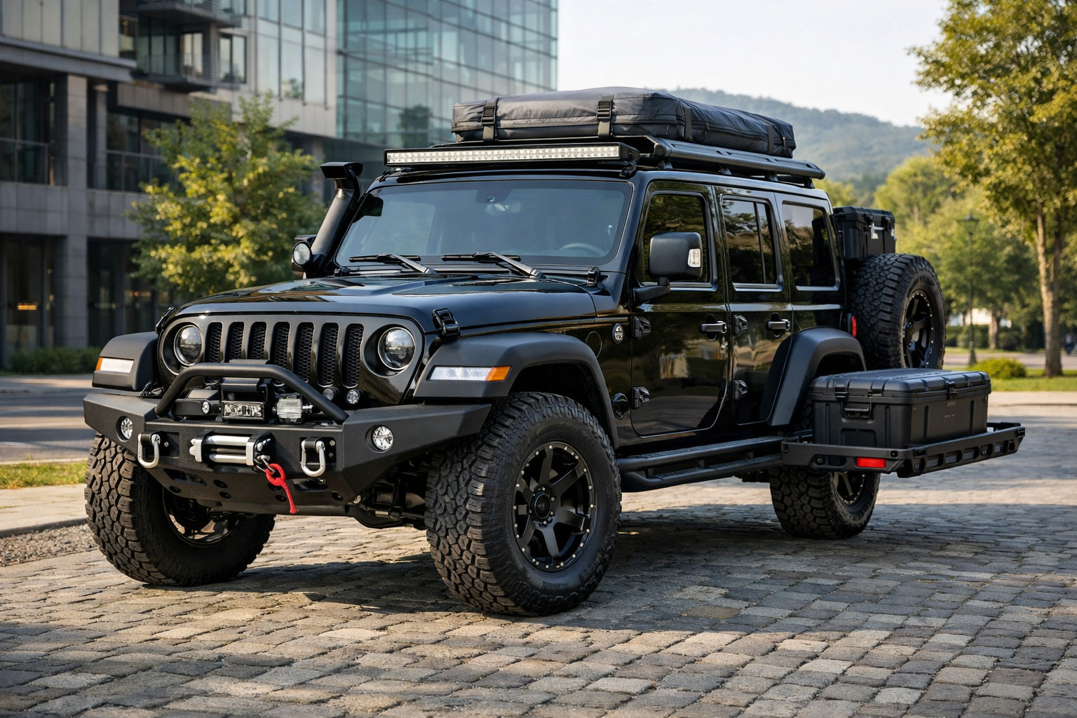 Qué montar en un Jeep Wrangler 2018+ para ciudad, altura y escapadas al campo