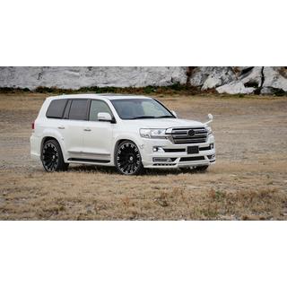 Lip spoiler de parachoques delantero Wald (para 2016-2021) Toyota Land Cruiser 200 2007-2021 foto 4