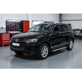 Estribos Laterales Shining V1 (2 uds., Aluminio) Volkswagen Touareg 2010-2018 foto 1