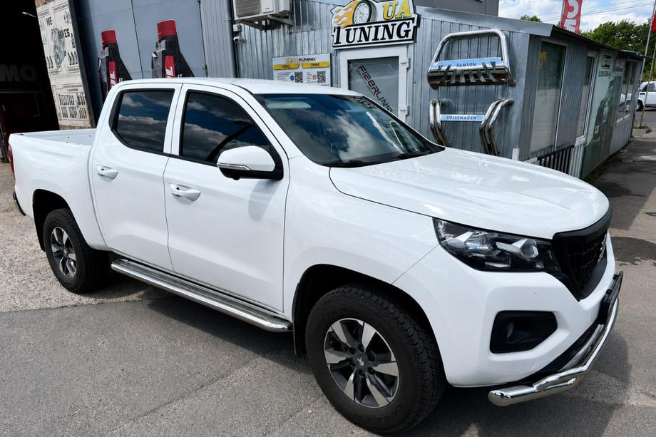 Peugeot Landtrek 2020- Estribos Laterales Premium (2 uds., Acero Inoxidable) Foto 1