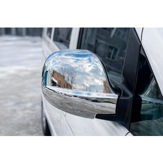 Carcasa de retrovisor derecho (2004-2010, acero inoxidable) Mercedes Vito W639 2004-2014 foto 1