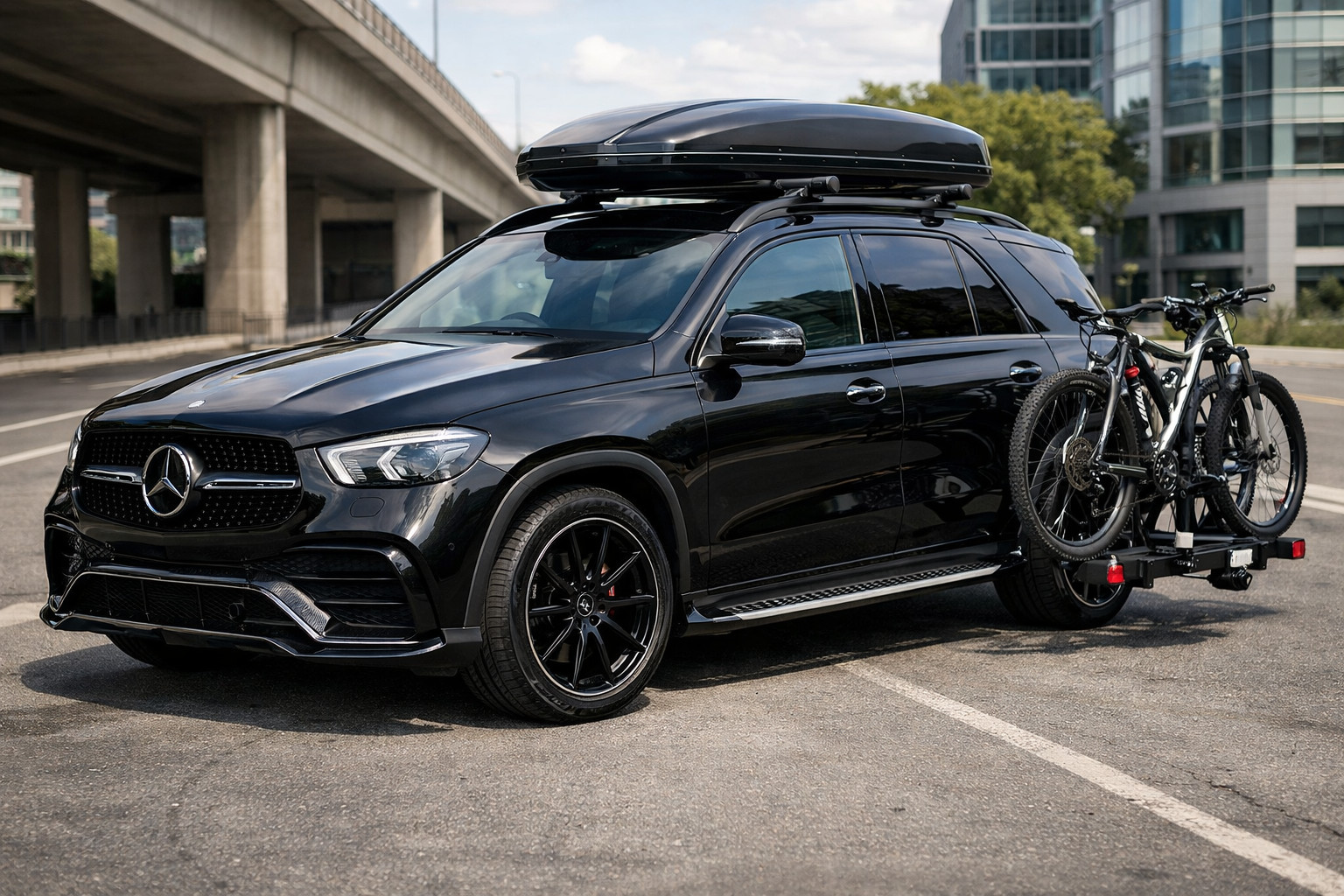 Upgrade inicial del Mercedes GLE W167 para ciudad y autopista