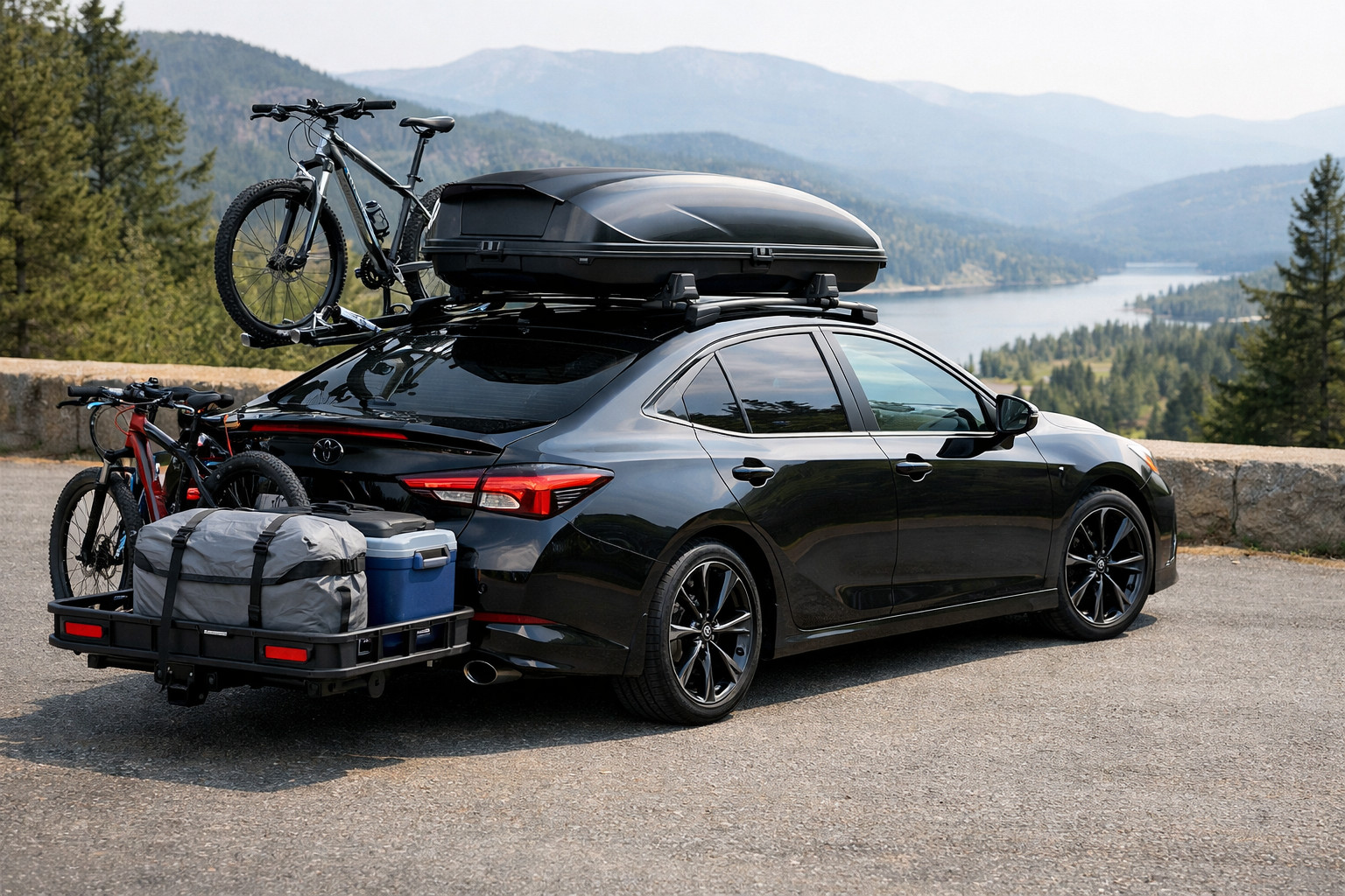 Qué instalar en el Toyota Camry 2024 para equipaje y viajes