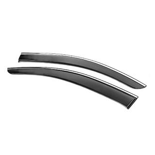 Deflectores de ventana con moldura cromada Niken Luxury (2 uds) Citroen Nemo 2007-2017 foto 3