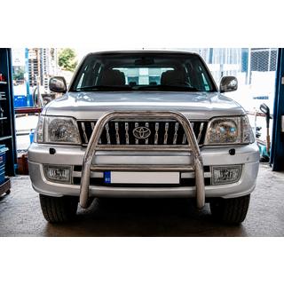 Defensa Delantera QT008 (Acero Inoxidable)