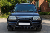 Suzuki Vitara 1998-2006 Defensa delantera (bull bar) WT004 (acero inoxidable) Black foto 1