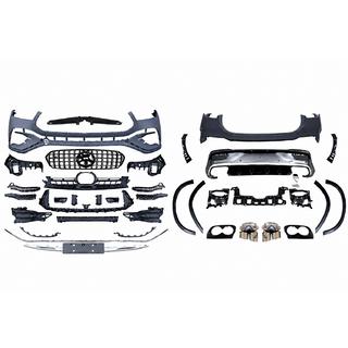 Kit de carrocería AMG GLE53 diseño 2023 (con parachoques trasero completo) Mercedes GLE coupe C167 2019- foto 2