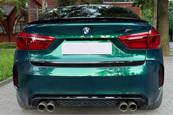 Tuning del BMW X5 F15: carcasas de espejo, spoiler y lip delantero Foto 12