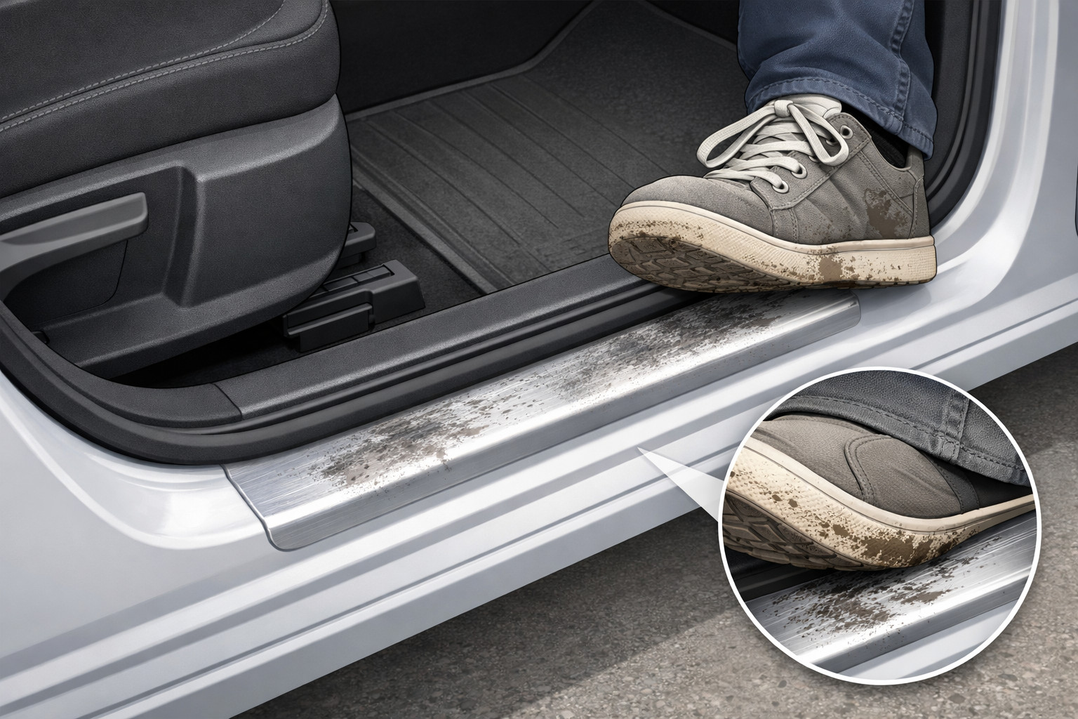 Qué hacer si los pasajeros rozan a diario los umbrales con los zapatos