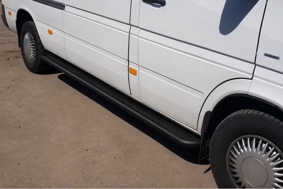 Volkswagen LT 1995-2006 Estribos laterales Premium Black (2 uds., acero inoxidable) Foto 3