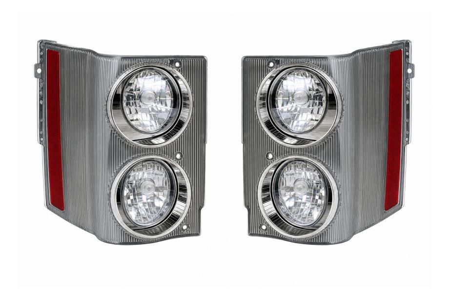 Range Rover III L322 2002-2012 Pilotos traseros blancos (2006) Image