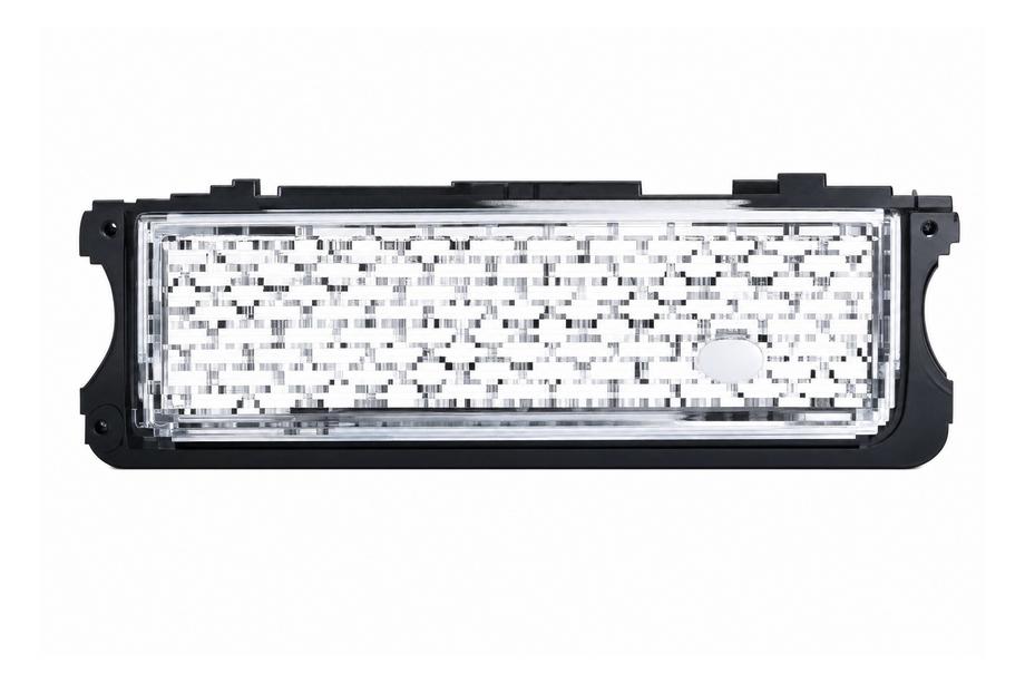 Range Rover III L322 2002-2012 Parrilla delantera con rejillas laterales, marco negro (2010-2012) Image
