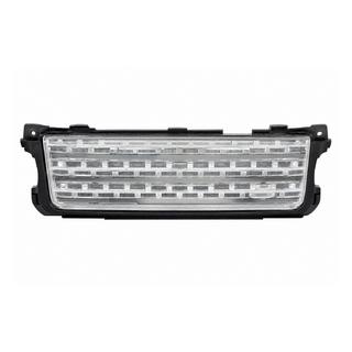 Parrilla de radiador plateada (restyling 2010→2013) Range Rover III L322 2002-2012
