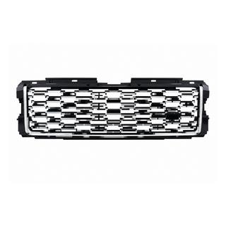 Parrilla delantera negra con molduras plateadas (restyling 2013→2018) Range Rover IV L405 2013-2021