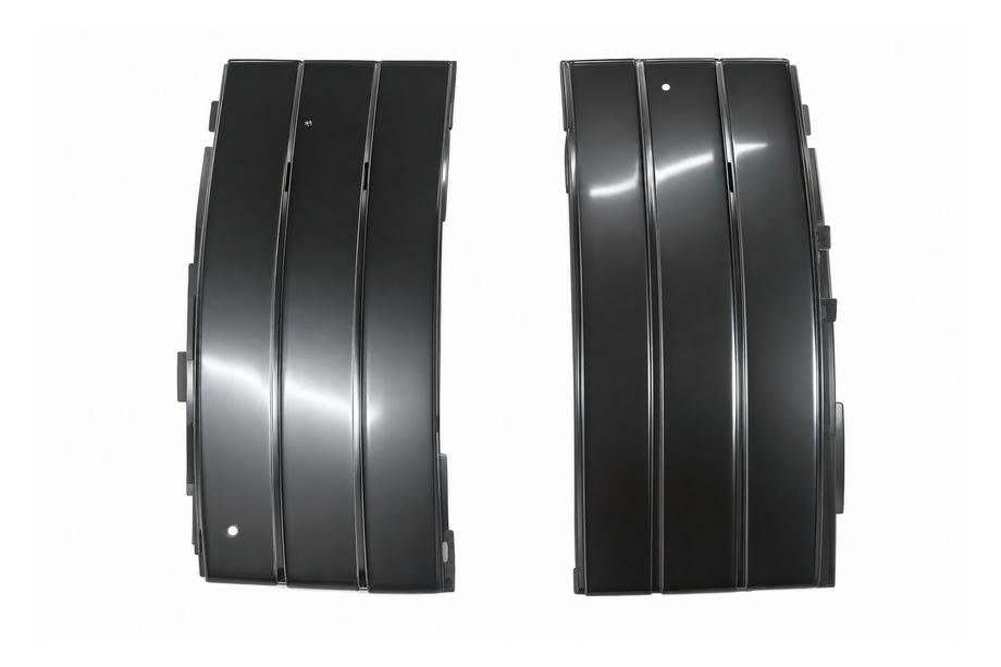 Range Rover IV L405 2013-2021 Rejillas laterales de aleta negras alargadas (2018) Foto 1