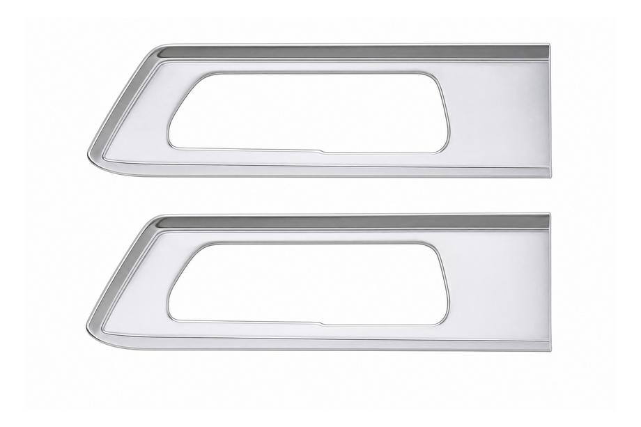 Range Rover Sport 2014-2022 Marco embellecedor de antiniebla plateado (2014) Image