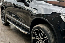 Volkswagen Touareg 2002–2010 Estribos Laterales BlackLine (2 uds, Aluminio) foto 4