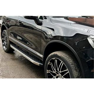 Estribos Laterales BlackLine (2 uds, Aluminio) Volkswagen Touareg 2002–2010 foto 4