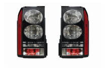 Land Rover Discovery III 2004–2009 Pilotos traseros, carcasa negra (2014) foto 1