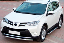 Toyota Rav 4 2013-2018 Estribos Laterales BlackLine (2 uds, Aluminio) foto 1