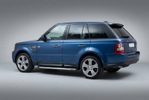 Range Rover Sport 2005-2013 Estribos Laterales BlackLine (2 uds, Aluminio) foto 1