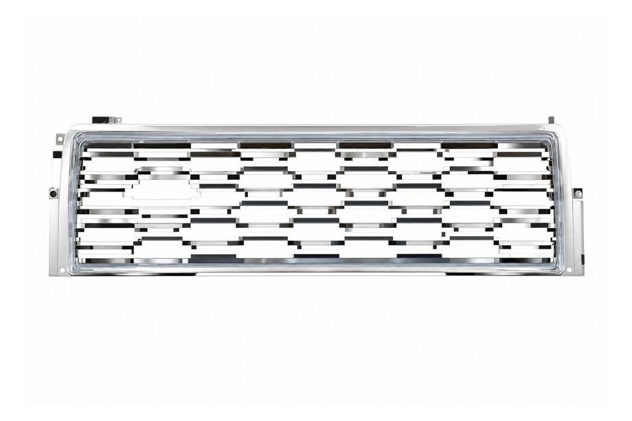 Land Rover Freelander II 2006–2014 Parrilla de radiador tuning plateada (2010) Image