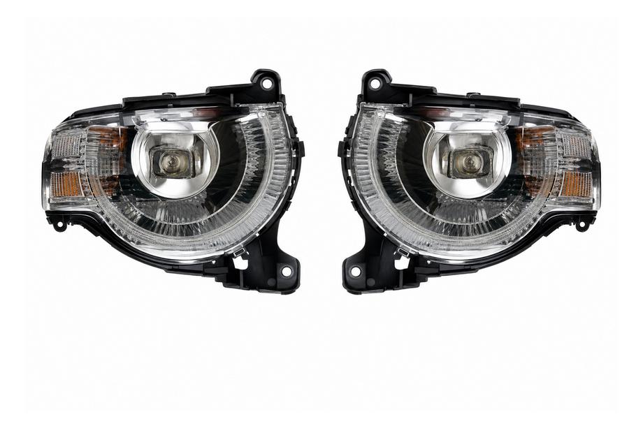 Land Rover Defender 2019- Kit de conversión a LED para faros delanteros (desde halógeno) Foto 1