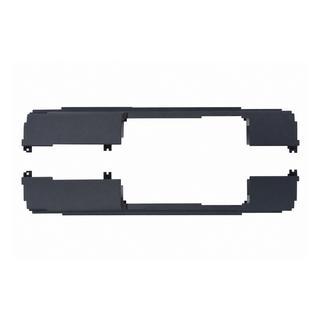 Tapa del gancho de remolque del parachoques trasero con abertura para enganche eléctrico, negro brillo Land Rover Defender 2019-