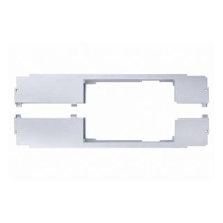 Tapa del gancho de remolque del paragolpes trasero con abertura para enganche eléctrico, plateada Land Rover Defender 2019-