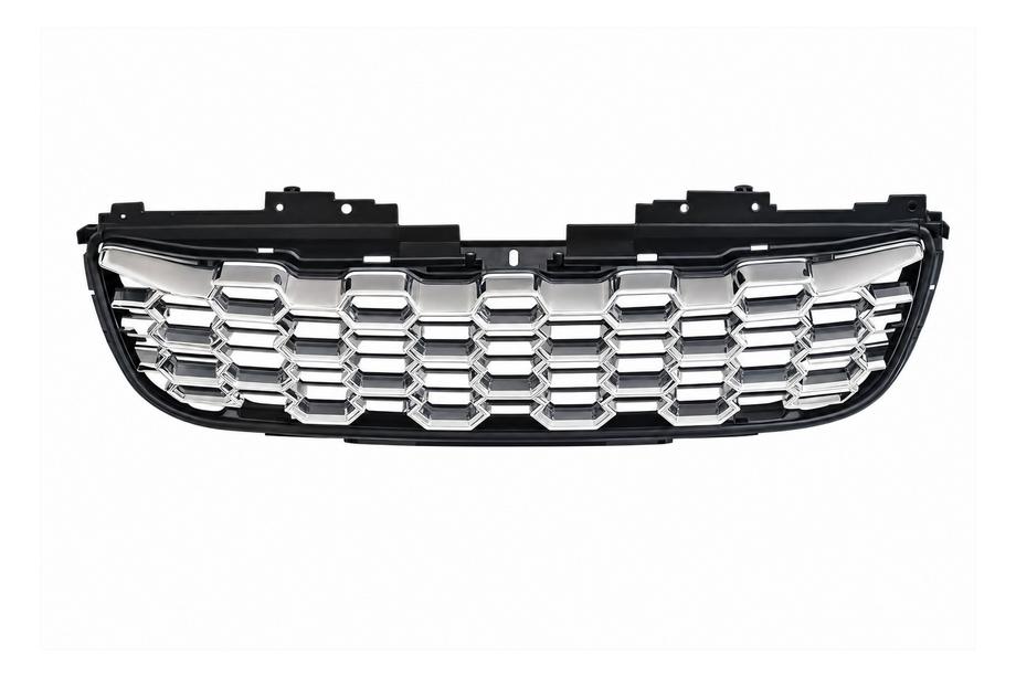 Land Rover Discovery Sport 2014- Parrilla delantera – marco negro / malla plateada (2024) Foto 1