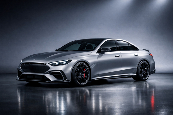 Mercedes-AMG C-Class EV 2027: prototipo del rival eléctrico del BMW M3