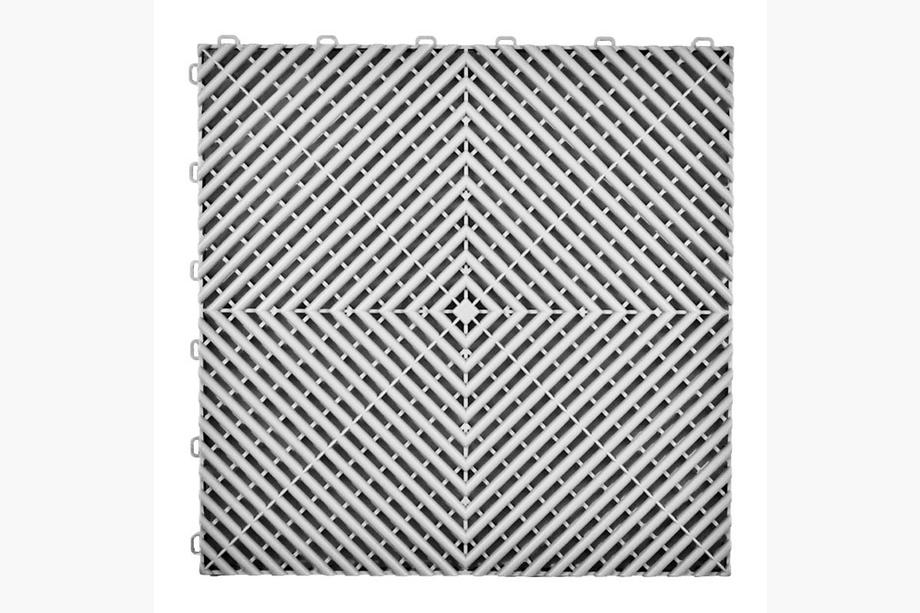 Baldosa modular P/P (40x40x1,8 cm, gris) Foto 1