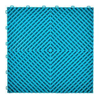Baldosa modular P/P (40×40×1,8 cm, azul)