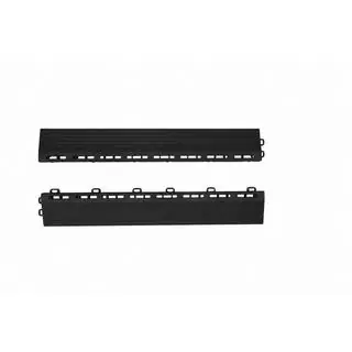 Marco para rejilla mesh P/P (40x6x1,8 cm, negro)