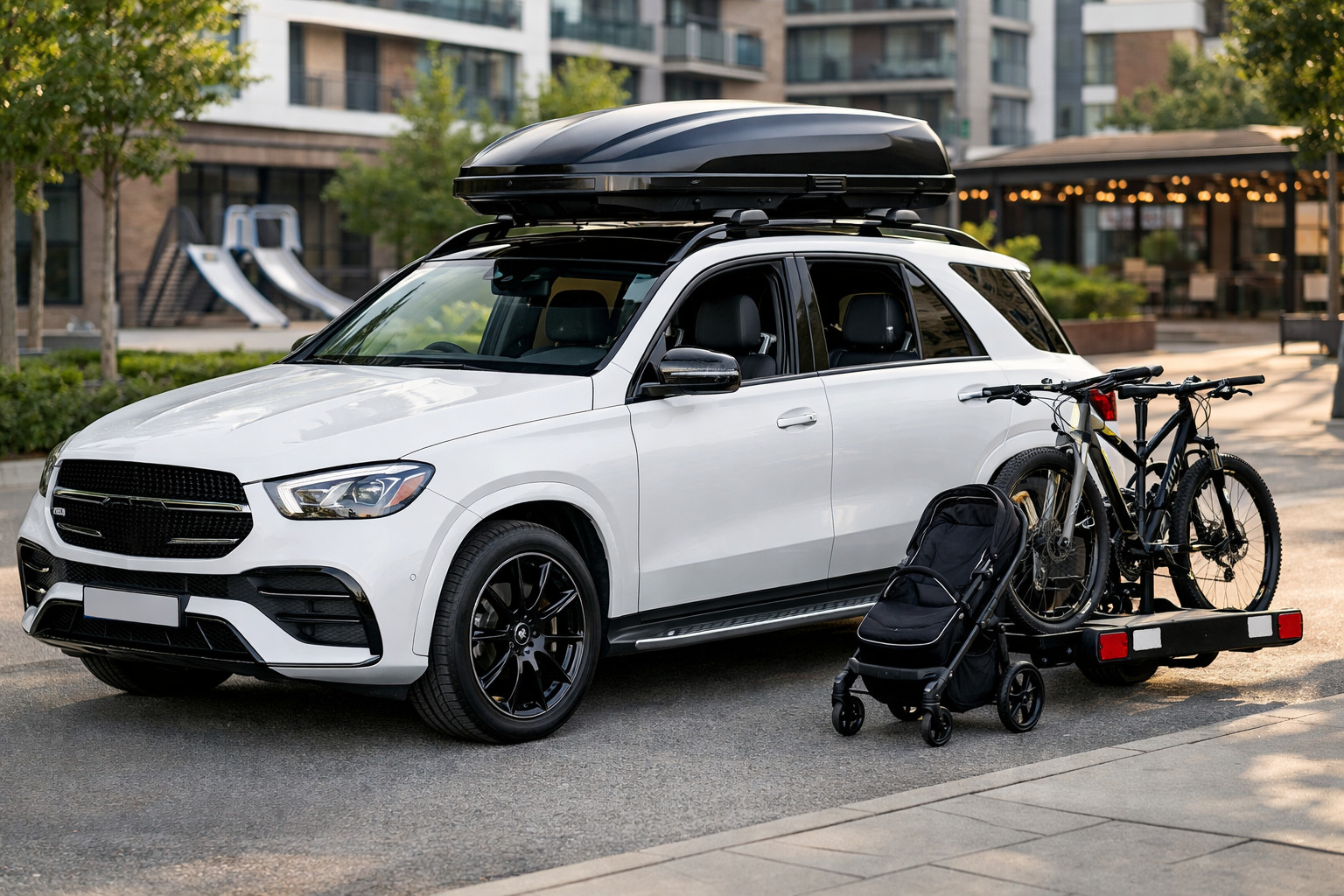 Mejora inicial del Mercedes GLE W167 para ciudad y familia